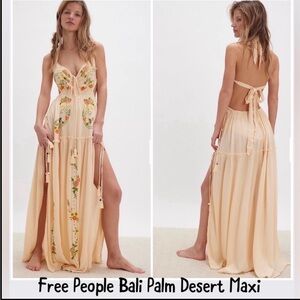 Bali Palm Desert Maxi Bodysuit - Sweetish Lemon Combo stunning details ✨